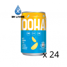 “OOHA”柚子海鹽味汽水200mL 迷你罐裝24罐裝