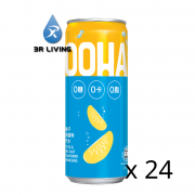 “OOHA”柚子海鹽味汽水330mL 高罐裝 24罐