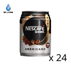 雀巢咖啡美式醇黑咖啡250毫升24罐裝