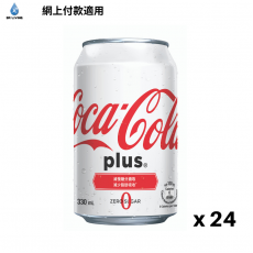 「加系可口可樂」 膳食纖維 (無糖)330毫升24罐裝