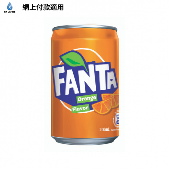 「芬達」橙味汽水200毫升 24罐裝 (迷你罐)