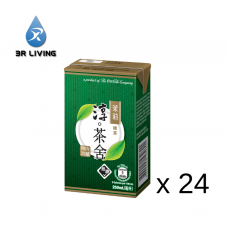  淳。茶舍® 銀毫苿莉綠茶飲料(無糖)250毫升紙包24包裝
